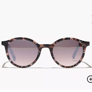 Madewell Layton Sunglasses Brown Horn Flash Multi